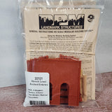 Design Preservation Model DPM 30101 HO 1 Story Street Arched Entry Building Kit Model