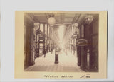 C1885 x2 ALBUMEN PHOTOS SAME CARD ADELAIDE ARCADE & ST PETER'S COLLEGE S.A  P99 Model