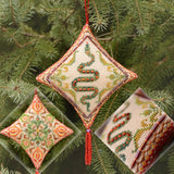 DIY Cross Stitch Embroidery Kit Pillow Snake Home Decor Craft Art Unique Gift Model