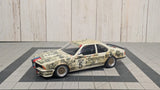 Tamiya BMW 635CSi Group A Race Car - 1:24th Scale - Vintage - Built Model