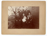 Photo on Board 3 Generation Family Matriarch Baby Anchor Pendant Bowler Hat 9x7