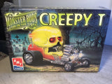 XRARE 1:25 CREEPY T / MONSTER RODS GLOW IN THE DARK AMT 1996 UNOPENED MODEL KIT Model