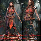Freya Lady Figure 1/8 1/4 1/3 1/2 Model Kit Unpainted Unassembled 3D Print 2 Ver Model