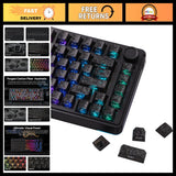 120 Keys SmokFiber Keycap Set - Side-Printed, Shine-Through Design for Mechanica Model