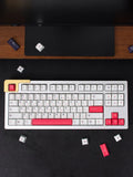 GMK Copy Zinfandel Pink White Keycap Cherry Profile PBT 148pcs/set Model