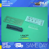 USCP 24A073 1/24 Delta Integrale Front Grill Early for Hasegawa Resin kit Model