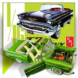 AMT 1159 1/16 '57 CHEVY BEL AIR CONVERTIBLE RETRO DELUXE SCALE MODEL KIT Model