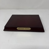 Westminster Collection Wooden Display Base - Mahogany Finish Plinth Stand Model