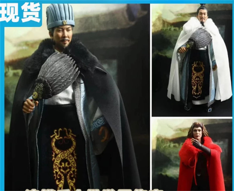 1/6 Plush cloak Male Chinese Ancient Costume Ancient Model Toys for 12" figure Model