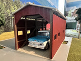 O Scale Covered Bridge Kit Model