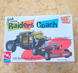 AMT Ertl George Barris Kustom Raiders Coach Model Kit 30261 ~ 1:25 ~ Sealed NOS Model