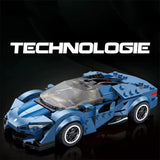 MOC Car Hypercar Koenigsegg Agera Building Block Model Kit Toy Gift 327 Pcs Model