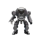 Describe the scene where a large parent figure stands tall with a satisfied grin Model