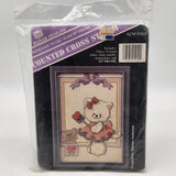 Banar Designs KCM91010 Cross Stitch Kit Designed By Marina Anderson Cat 5x7 Model