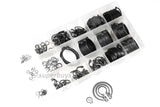 300pcs 3mm - 32mm Retaining Ring Snap Circlip Carbon Alloy Steel Assortment Set Model