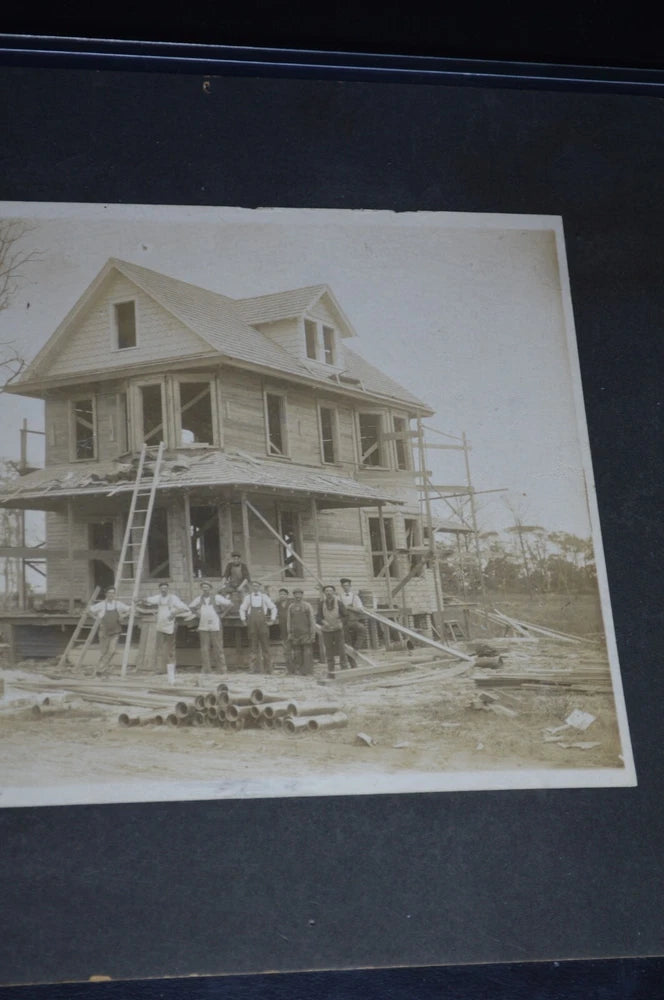 Architecture Interest House Construction Building Pipes Tools Old Photo Image Model