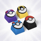 Pokemon x Target Pokeball Keycaps Keyboard Key Caps 4pc Model