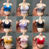 ic1028 1/6 Female Tank Top Vest Underwear Clothes Model Fit 12'' Action Figures Model