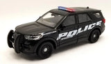 Welly - 1:34-1:39 Scale Model 2023 Ford Explorer Police (BBWE43837PD) Model