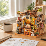 Rolife Pagestory Books DIY Miniature House Master Level Dollhouse Toy Xmas Gift Model