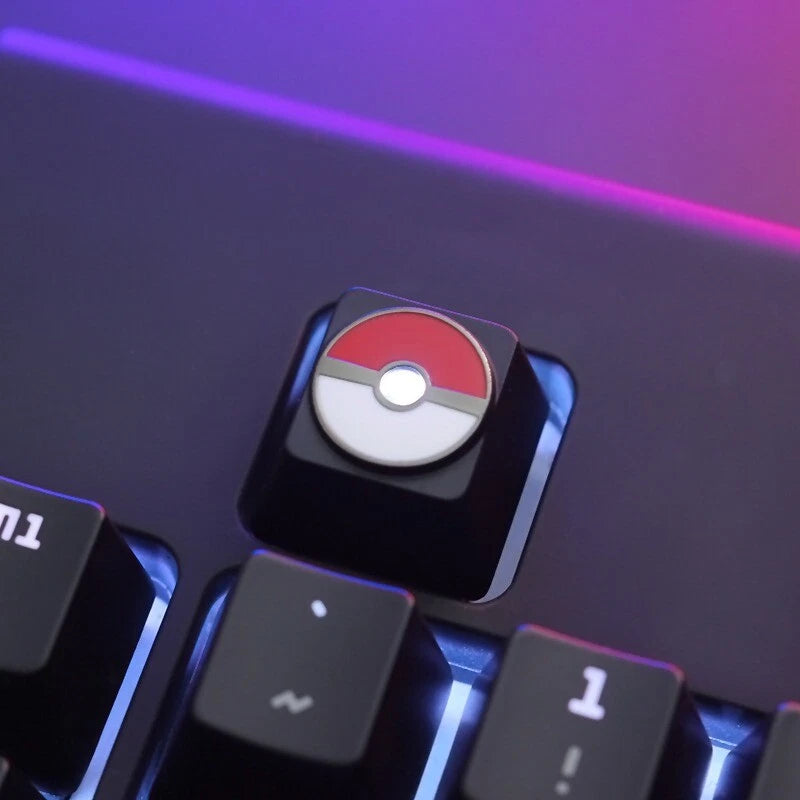 Pokemon theme keycap Pok ¨¦ Ball Key cap for Cherry MX Mechanical Keyboard Model