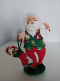 Annalee  Stocking Stuffer Santa Christmas Display Doll 9" Model