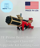 TF Prime Beast Hunters Upgrade Kit Gatling Cannon for Voyager OP 3D Print DIY Model