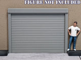 1/64 Scale Rolling Shutter Door - For  car garage/workshop diorama (set of 4) Model