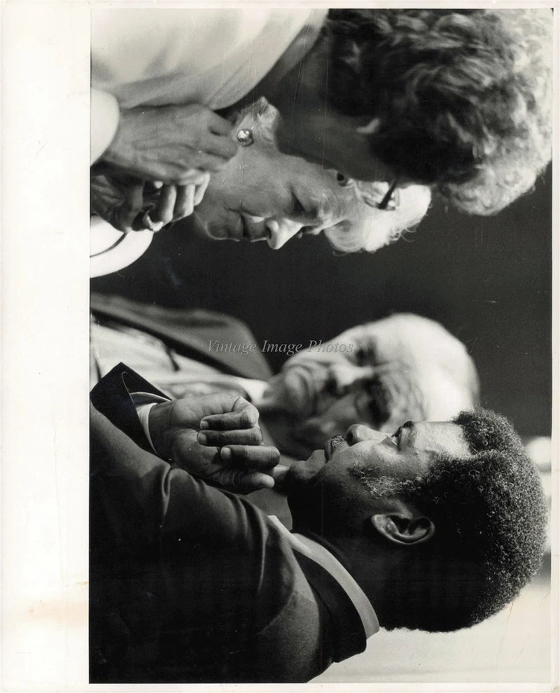 1978 Johnny Jones Miami School Board Meeting Discussion Photo 8X10 Model