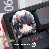 Game Zenless Zone Zero Resin Key Cap Ellen Nicole Keycap For Mechanical Keyboard Model