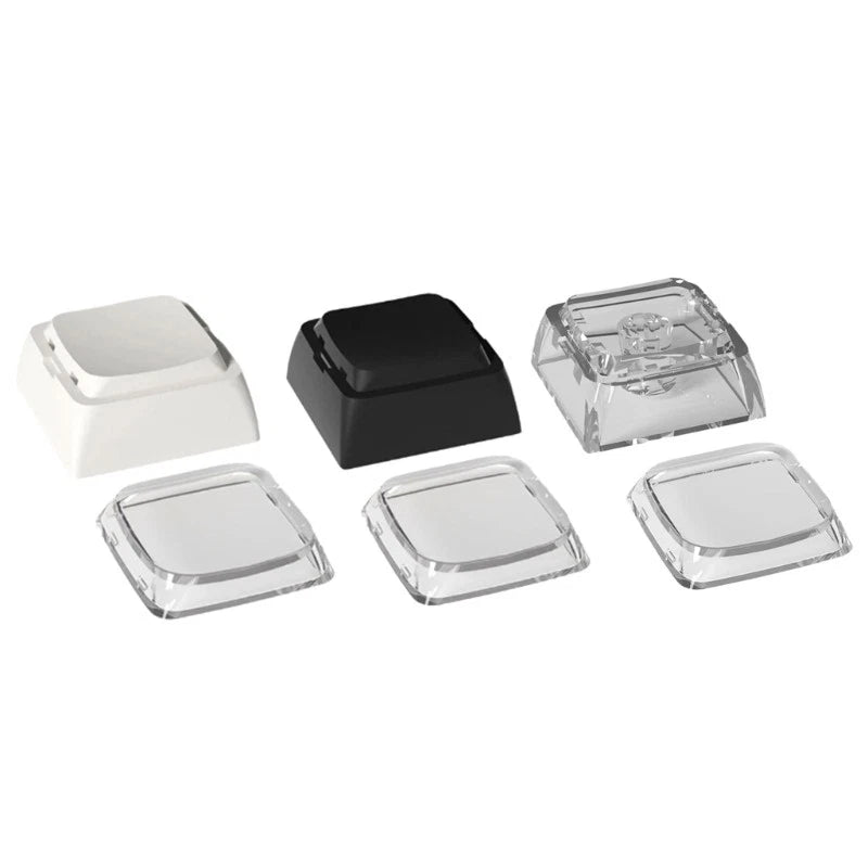 10Piece PC Blank Keycap XDA Profile 1U Gaming Keycap DIY Key Button Keyboards Model
