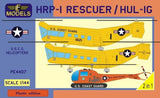 LF Models . PE4407, HRP-1 Rescuer and HUL-1G. 1/144, 2 Kits in 1 Box. New Model