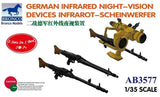 Bronco 1/35 Ab3577  German Infrared Night-Vision Devices Infrarot-Scheinwerfer Model