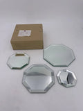 Enesco -Set of 4 Octangla Mirror Displays-#165034 Model
