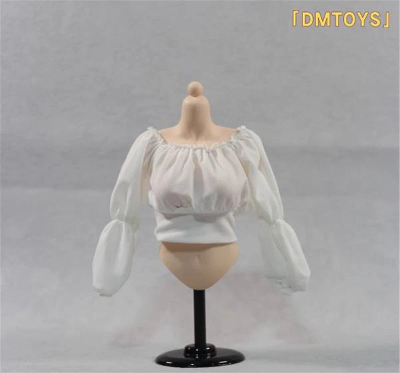 Female Soldier 1/6 skirt Long sleeves Dress  Suit Toys Fit 12" Action Figure Model