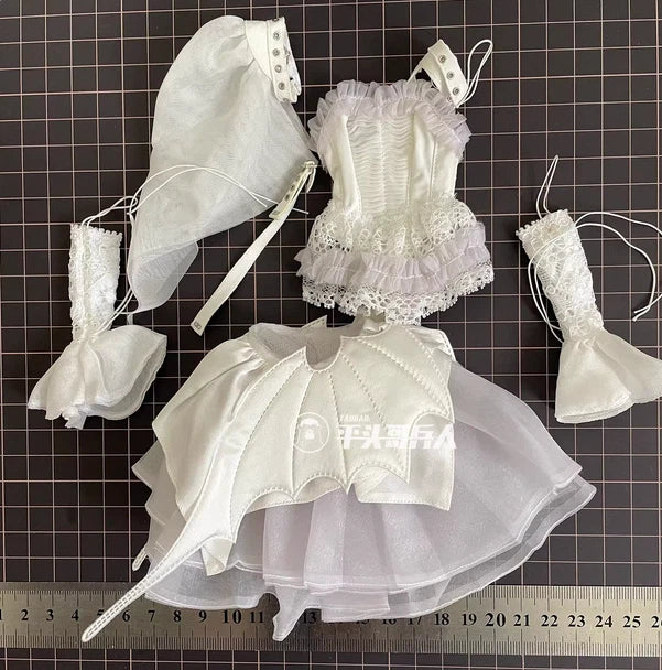 1Set 1/6 Female Clothes Shirt Skirt Model Fits for 12" Action Figure Soldier Model