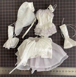 1Set 1/6 Female Clothes Shirt Skirt Model Fits for 12