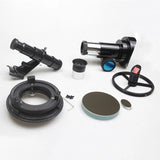 D76F700 Newtonian Telescope DIY Kit Newtonian Reflector Telescope for Astronomy Model