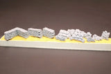 1/72 Resin Model Kit Sandbag Corner Battery and Sandbag Armor Dioramas Unpainted Model