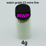 Luminous Paste Watch Grade C3 1g / 2g  DIY KIT, watch lume glow watch hand dial Model