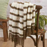 Herrschners? Willow & Wheat Throw Crochet Kit Model