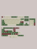 Red / Green Camping PBT Dye Subs Cherry Profile Keycap Set Model