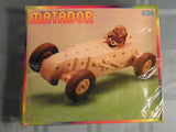 Matador vintage Tractor Toy Model Mechanical Wooden  Puzzle Assembly DIY Kit Model
