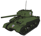 GuP GIRLS und PANZER Final M4A1 Shaman 76mm Saunders 1/35 Plastic model kitGP-84 Model