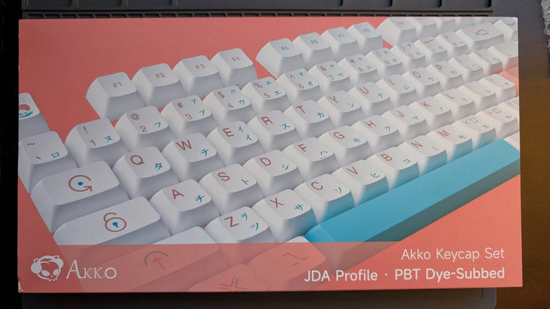 ?? Akko Red Fuji Keycap Set - JDA Profile Keycaps Model