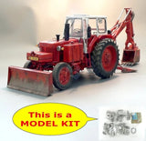 Plus Model 1/35 YuMZ-6M Belarus Soviet Russian Earthmover Cold War (w/Decal) 338 Model