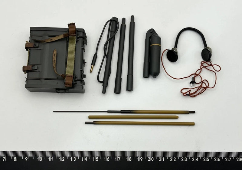 D80180 1/6 Scale Soldier Mine Detection Equipment Model 12''Mine Detection Squad Model