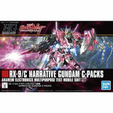 Gunpla 1/144 Bandai HG Gundam HGUC RX-9/C Narative Gundam C-Packs Plastic Kit Model