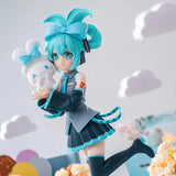 17CM Anime Hatsune Miku X Cinnamoroll Figure Anime Peripheral Collectible Models Model
