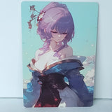 Patchouli Touhou Premium Waifu Card Anime Girl Wall Art Oversized Board A5 Model